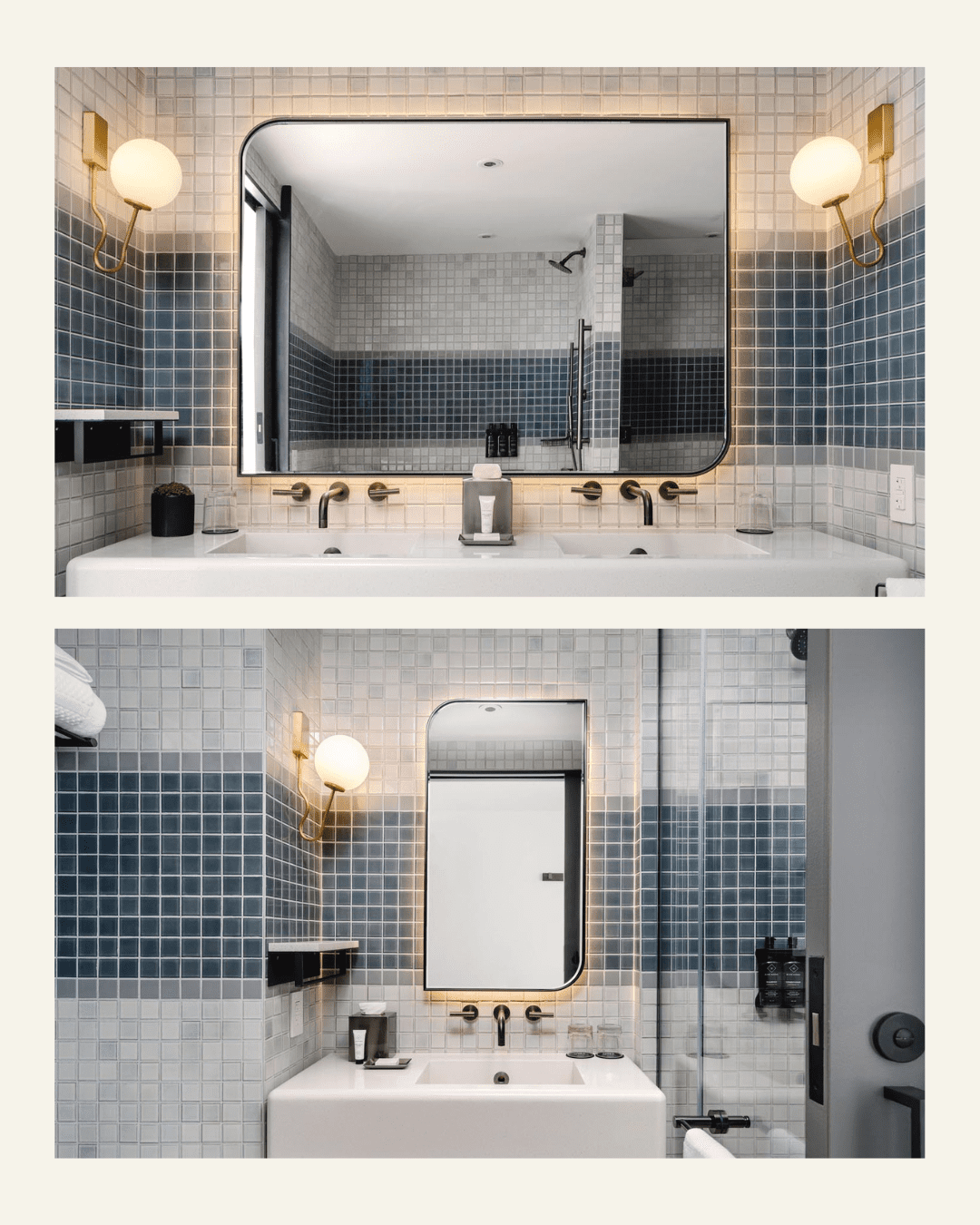 arlo double bathroom