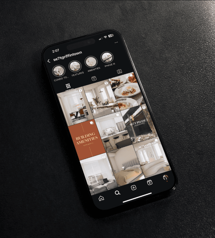 Social Media Real Estate phone 